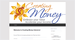 Desktop Screenshot of creatingmoneyintensive.info